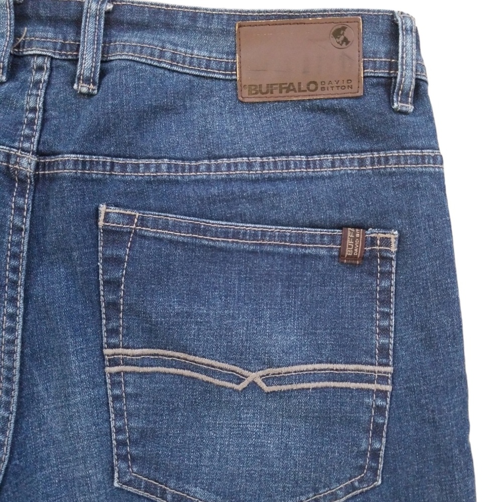 Buffalo David Bitton Men's Jackson-X Straight Jeans Size: 36 - Picture 5 of 9
